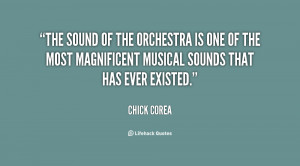 The sound of the orchestra is one of the most magnificent musical ...