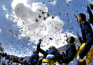 US Air Force Academy Graduation Ceremony