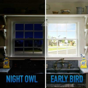 Are you a night owl or an early bird???