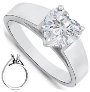 Engagement Ring Heart Shape
