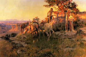 Famous Native American Paintings Snow An artist of the american