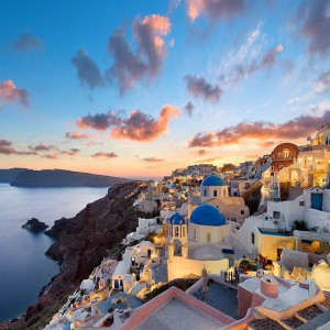 ... Unknown | Location: Santorini, Greece | Quote: Steve Maraboli #Padgram
