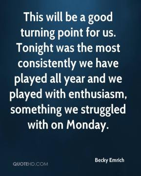 Turning point Quotes