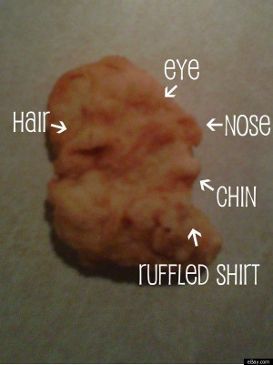 George Washington Chicken Nugget: Bite-Size Shaped Like First ...