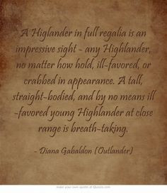Favorite Outlander Quotes. Outlander TV series on Starz. More