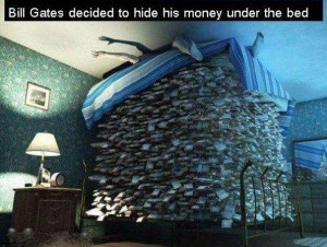 Bill Gates and his money
