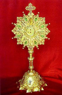 ... humanity! The Blessed Sacrament is the heartbeat of evangelization