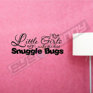 Little girls make....Childrens Wall Words Quotes Sayings Lettering Art ...