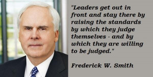 frederick w smith famous quotes 3