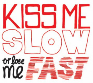 Knowing is the first step ^^ sweet, slow kisses please ;p none of that ...
