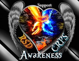 Support RSD/CRPS Awareness I have had this for 20 years now and all my ...