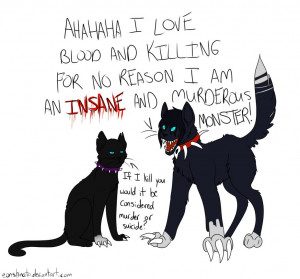 Warrior Cats Scourge And Ashfur Canon scourge meets fanon