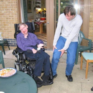 Stephen Hawking Rolls Over Jim Carrey’s Foot While They Enjoy A ...