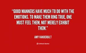 Go Back > Gallery For > Good Manners Quotes