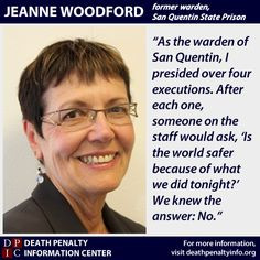 Jeanne Woodford, Former Warden of San Quentin State Prison