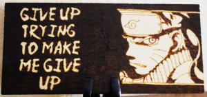 Naruto Quotes About Never Giving Up Naruto give up v 2 by