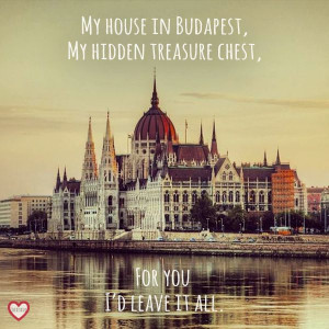 George Ezra - 'Budapest' My house in budapest. You. Love.