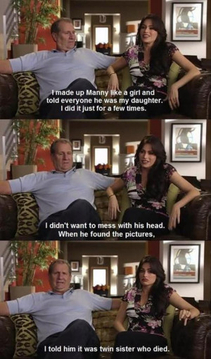 Funny Modern Family Pictures- Twin Sister