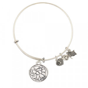 antique silver plated Alex and Ani Mom bangle luckly quote bracelets ...