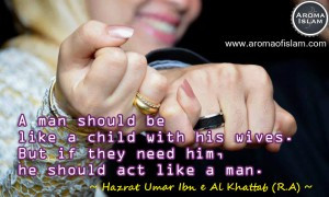 Child & Man – Hazrat Umar Ibn e Al Khattab (R.A)