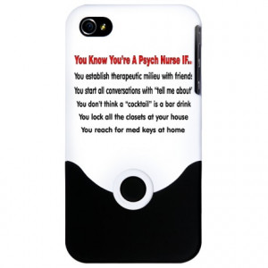 Sayings Gifts > Funny Psych Nurse Sayings Phone Cases > Registered ...