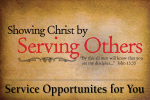 Christian Service To Others The love of christ is