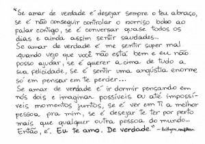 Love Quotes: Portuguese