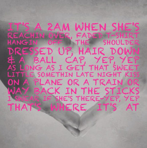 Dustin lynch- where it's at