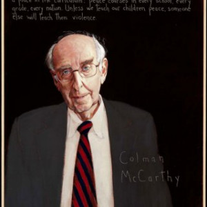 Colman McCarthy Poster