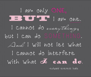am only one but i am one best quotes of all time best quotes about ...