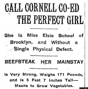 Elsie Scheel, The 'Perfect Woman' In 1912, Shows How Beauty Ideals ...