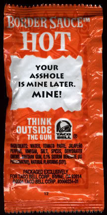 Taco Bell Sauce Packets