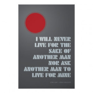 Atlas Shrugged John Galt Pledge Poster