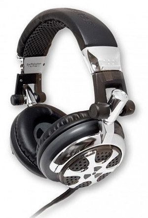 iFrogz EarPollution Headphones HUSTLE BLACK