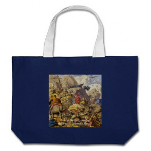Hannibal Barca & Army & Quote Gifts & Cards Canvas Bag