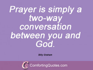 Billy Graham Prayer Quotes