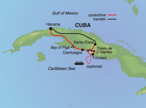 Bay of Pigs Cuba Map