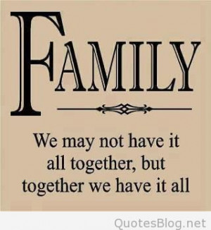 Family quotes and messages