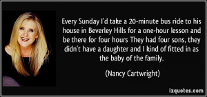 Every Sunday I'd take a 20-minute bus ride to his house in Beverley ...