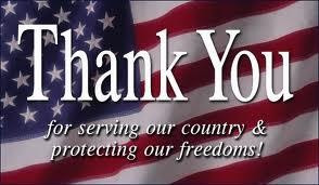 Thank You Servicemen/women everywhere