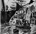 boston harbor which become known as the boston tea party