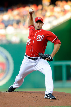 Craig Stammen Craig Stammen 35 of the Washington Nationals pitches