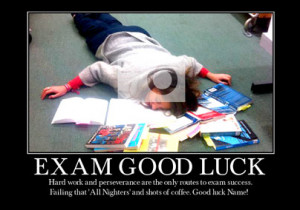 Best Of Luck Funny Motivational trite - good luck