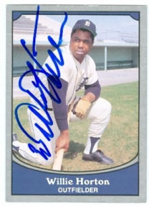 Willie Horton autographed Baseball Card (Detroit Tigers) 1990 Pacific ...