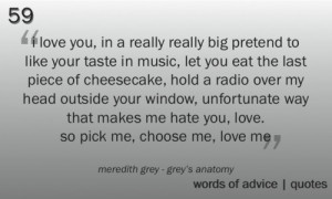 famous grey's anatomy quotesGrey S Anatomy Quotes On Love Pictures ...