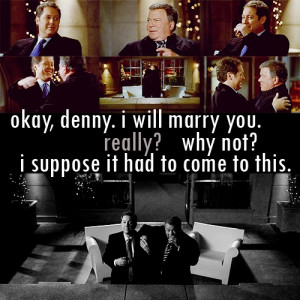Just Alan Shore and Denny Crane. I loved Boston Legal.