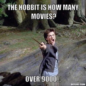 ... -harry-meme-generator-the-hobbit-is-how-many-movies-over-9000-8af25b