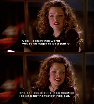 all I see is six billion lunatics looking for the fastest ride out ...