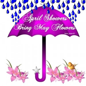 April Showers Bring May Flowers Art