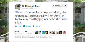 Follow(?) Friday: 50 Sheds of Grey